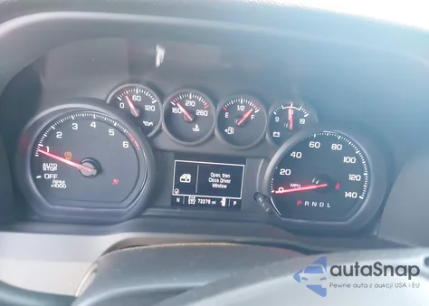 2022 Chevrolet Silverado 1500 4Wd Short Bed Custom из США, поврежденный, VIN 1GCPDBEK3NZ623916